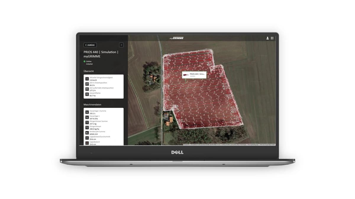 myGRIMME Live Informationen